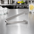 Thumbnail image #2 for Carlisle 5-3/4-Inch One-Piece Ice Tong, 18/8 Stainless Steel, Mirror-Polished Finish