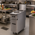 Thumbnail image #2 for Vulcan Expando 12-Inch Electric Restaurant Range with Thermostatic Hot Top, Enclosed Base, and 480V Single-Phase Power