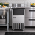 Thumbnail image #2 for Ice-O-Matic UCG130A Undercounter Air-Cooled Gourmet Cube Ice Maker with 48.5 lb Built-In Bin