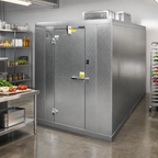 Thumbnail image #2 for Master-Bilt Products QS Series QODB77610-C Outdoor Walk-In Cooler with Floor, 6' x 10' x 7'7" H, Self-Contained R290 Refrigeration