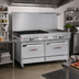 Thumbnail image #2 for Southbend Ultimate 60-Inch Gas Restaurant Range with 4 Open Burners, 36-Inch Griddle, and 2 Standard Ovens