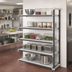Thumbnail image #2 for Cambro Camshelving Elements XTRA 5-Tier Vented Stationary Add-On Polymer Shelving Unit, 24