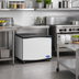 Thumbnail image #2 for Atosa 460 lb/Day Half-Dice Cube Ice Machine, Air-Cooled, Self-Contained
