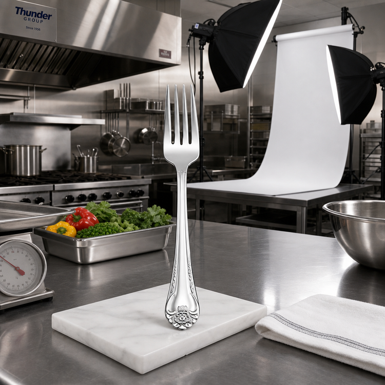 Product image #2 for Alissa Extra-Heavy Weight Dinner Fork, Mirror Finish, 18/0 Stainless Steel