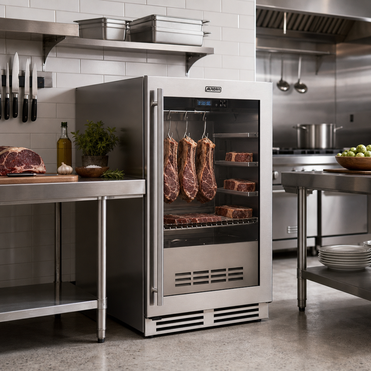 Product image #2 for Aurora Dry Aging Cabinet, 23-Inch Wide, 3.46 Cu. Ft., Temperature & Humidity Control, 120V