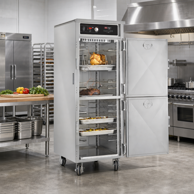 Product image #2 for FWE LCH-18 Full-Size Mobile Cook-and-Hold Cabinet, 12 Full-Size Sheet Pan Capacity