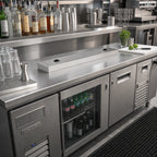 Thumbnail image #2 for Perlick Corporation Top Shelf TSS-B0342 42-Inch Flat-Top Underbar Filler Strip Deck Assembly, No Backsplash, No Legs