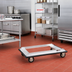 Thumbnail image #2 for Metro Super Erecta Aluminum Stock Truck Dolly, 36-Inch W x 24-Inch D, Wraparound Bumper