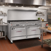 Thumbnail image #2 for Southbend Ultimate 60-Inch Commercial Gas Range with 9 Open Burners and 2 Standard Ovens