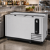 Thumbnail image #2 for Turbo Air Super Deluxe 50-Inch Stainless Steel Bottle Cooler with Sliding Lids and Self-Cleaning Condenser