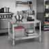 Thumbnail image #2 for New Age Modular Aluminum Equipment Stand with 2 Adjustable Solid Shelves, 42 x 20 x 36 Inches