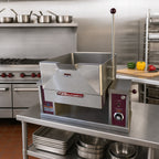 Thumbnail image #2 for Southbend (Middleby) Southbend Steam BECT-12 12-Gallon Electric Countertop Tilting Skillet, Manual Tilt, 304 Stainless Steel Pan