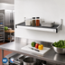 Thumbnail image #2 for Fermod Solid Wall-Mounted Shelving Unit with Removable Polymer Inserts, 35W x 18D Inches