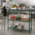 Thumbnail image #2 for Quantum 60-Inch W x 30-Inch D Green Epoxy Antimicrobial Wire Shelf, 600-800 lb Capacity