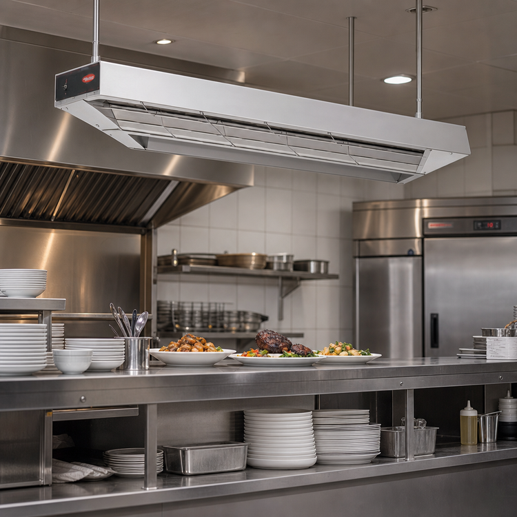 Product image #2 for Hatco Glo-Ray 66-Inch Unlighted Double Rod Infrared Strip Heater