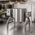 Thumbnail image #2 for AccuTemp Edge Series 40 Gallon Gas Tilting Steam Kettle, 2/3 Jacketed, 316 Stainless Steel Liner