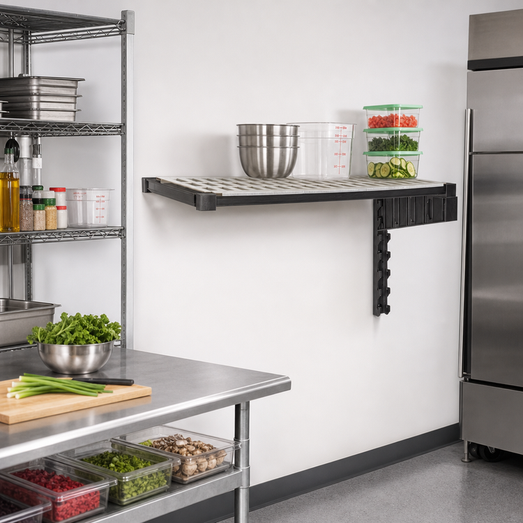 Product image #2 for Camshelving Elevation 21" x 42" Wall-Mounted Add-On Shelf Kit