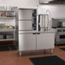 Thumbnail image #2 for Crown SCX-10-6 Two Compartment Full-Size Convection Steamer with 6-Gallon Kettle