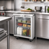 Thumbnail image #2 for Hoshizaki Steelheart 27-Inch Low Profile Undercounter Refrigerator with One Glass Door