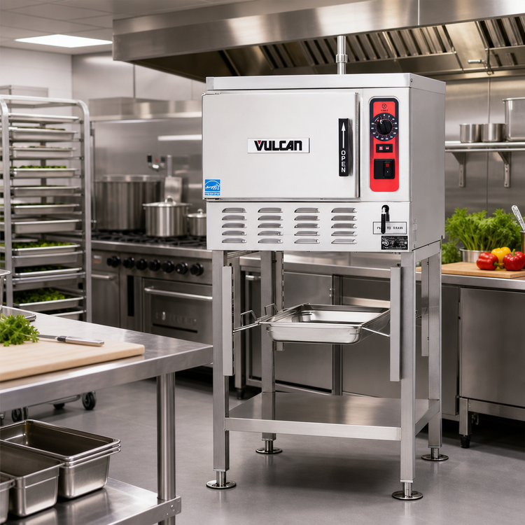 Product image #2 for Vulcan Electric Countertop Connectionless Convection Steamer, 5-Pan 12 x 20 Inch Capacity