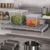 Thumbnail image #2 for Metro Super Erecta 36 x 18 Inch Dunnage Shelf with Lift-Off Wire Deck, Gray Epoxy-Coated