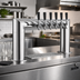 Thumbnail image #2 for Perlick 4008-6B Pass-Thru Glycol-Cooled Countertop Beer Tower — 2-Column, 6-Faucet, Polished Chrome