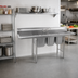 Thumbnail image #2 for Eagle Group 3-Compartment Sink with Right-Hand Drainboard, 304 Stainless Steel, Floor Model