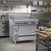 Thumbnail image #2 for Garland Cuisine 36-Inch Heavy-Duty Gas Griddle Top Range with Thermostatic Controls and Standard Oven