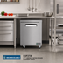 Thumbnail image #2 for Hoshizaki Economy Series EUF27A 27-Inch One-Section Undercounter Freezer, 6.33 Cu. Ft., Self-Contained Rear-Mounted R290