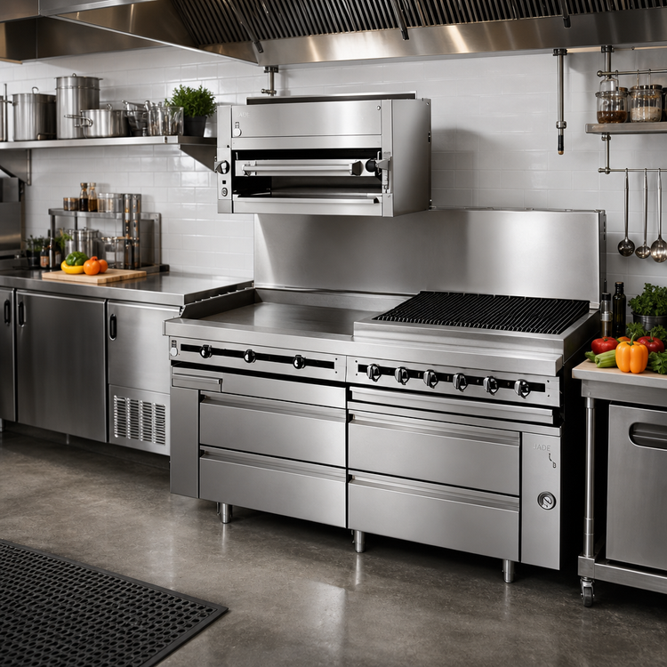 Product image #2 for Jade Range Titan JMRH-36GT 36-Inch Modular Gas Griddle Top Range with Thermostatic Controls