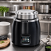 Thumbnail image #2 for Hatco Quick Ship Countertop Dry Soup Warmer, 7 Quart, Bold Black, 120V