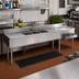 Thumbnail image #2 for Eagle Group 2200 Series 8-Foot Underbar Combination Unit with 4 Sink Bowls and Right Ice Bin