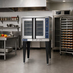 Thumbnail image #2 for Duke Manufacturing 613Q-E3XX Electric Single-Deck Deep-Depth Convection Oven, 6 Full-Size Pan Capacity, Porcelain Interior, Solid-State Controls