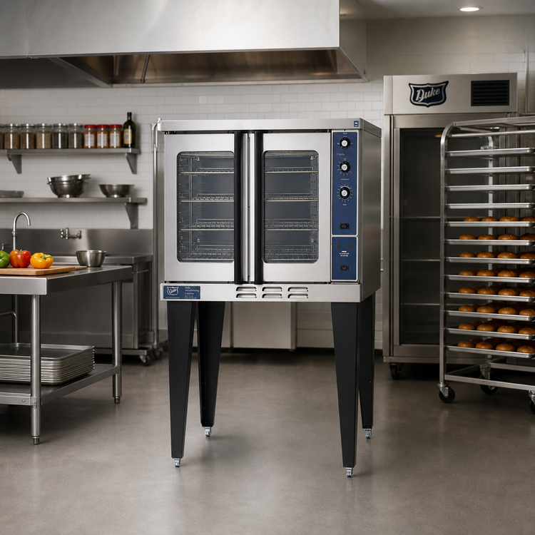 Product image #2 for Duke 613Q-E3XX Single Deck Deep Depth Electric Convection Oven