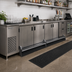 Thumbnail image #2 for Glastender 75-Inch Single Open Step-and-Rail Stainless Steel Speed Rail