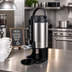 Thumbnail image #2 for Thunder Group 1.5 Gallon Gravity Flow Coffee Dispenser with Bru-Thru Lid and Removable Base
