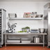 Thumbnail image #3 for Quik-Set Louvered Solid Shelf, 60-Inch x 18-Inch, 304 Stainless Steel