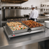 Thumbnail image #2 for Hatco Glo-Ray® GRS-36-C Freestanding Heated Shelf, 36 Inch W x 9.75 Inch D, Stainless Steel Top