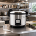 Thumbnail image #2 for Thunder Group Commercial 30-Cup Countertop Electric Rice Cooker/Warmer with Digital Controls