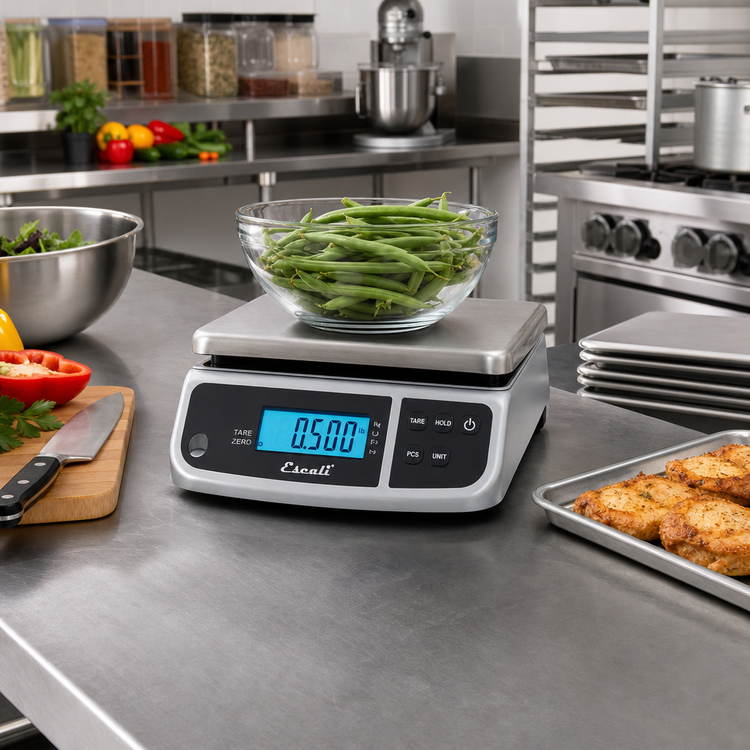 Product image #2 for Escali M-Series NSF Digital Food Scale, 66 lb Capacity, Dual Display, Hold & Parts Counting