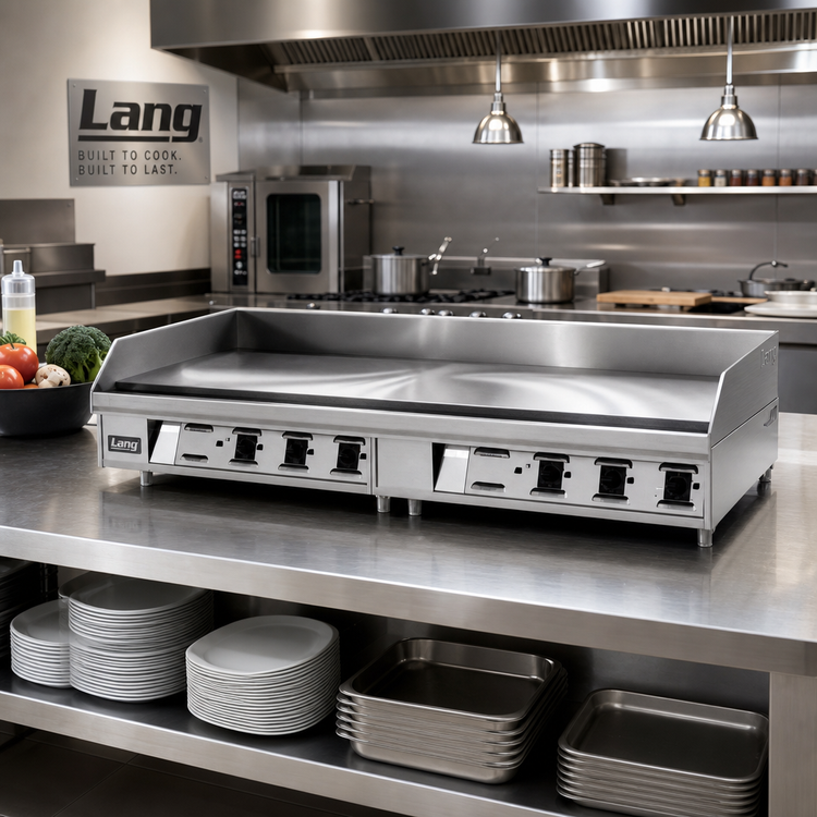 Product image #2 for Lang LG Series 48-Inch Solid State Electric Countertop Griddle with 1-Inch Steel Plate