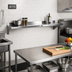 Thumbnail image #2 for John Boos Stallion 72-Inch x 12-Inch 16-Gauge Stainless Steel Wall-Mounted Shelf with 1-1/2-Inch Rear Riser