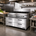 Thumbnail image #2 for Garland Polar Cuisine 66-Inch Two-Section Remote Freezer Base with Four 27-Inch Drawers