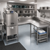 Thumbnail image #2 for Right-Hand Corner Clean Dishtable, 48-Inch Machine-to-Corner, 60-Inch Corner-to-End, 16/430 Stainless Steel