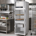 Thumbnail image #2 for Victory UltraSpec™ Pass-Thru Heated Pizza Holding Cabinet, 1-Section, 21.5 Cu. Ft., Standard Depth, 4 Half-Height Glass Doors