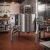 Thumbnail image #2 for AccuTemp Edge Series 30-Gallon Gas Self-Contained Tilting Steam Kettle, 2/3 Jacketed