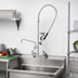 Thumbnail image #2 for Equip 8-Inch Wall Mount Pre-Rinse Unit with Add-On Faucet