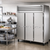 Thumbnail image #2 for True SPEC SERIES Three-Section Reach-In Freezer, -10°F, Solid Swing Doors, Top-Mounted Self-Contained Refrigeration