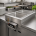 Thumbnail image #2 for Hatco Drop-In Insulated Heated Well with Drains for 2 Full-Size Pans