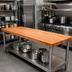 Thumbnail image #2 for Boos Block Ultra Premium American Cherry Edge Grain Kitchen Countertop, 132 x 27 x 2-1/4 Inches, Penetrating Oil Finish